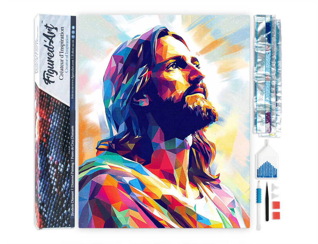 Broderie Diamant - Gloire Radieuse de Jésus