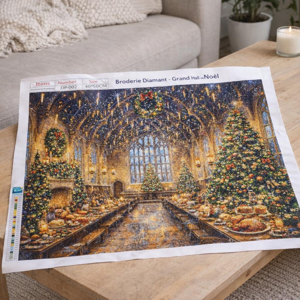 Broderie Diamant - Grand Hall de Noël