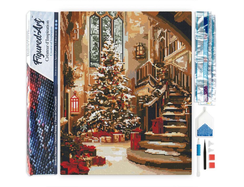 Broderie Diamant - Grand Hall de Noël