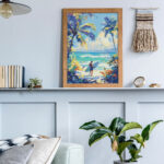 Broderie Diamant - Journée ensoleillée à la plage