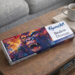 Broderie Diamant - King Kong coloré