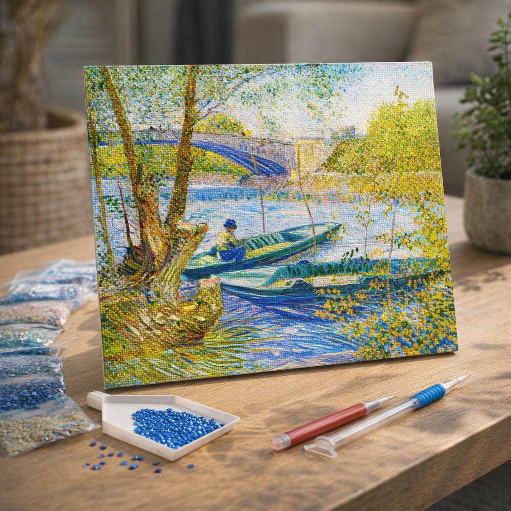 Broderie Diamant - La jolie Sorcière