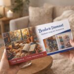 Broderie Diamant - Lecture cosy en Automne