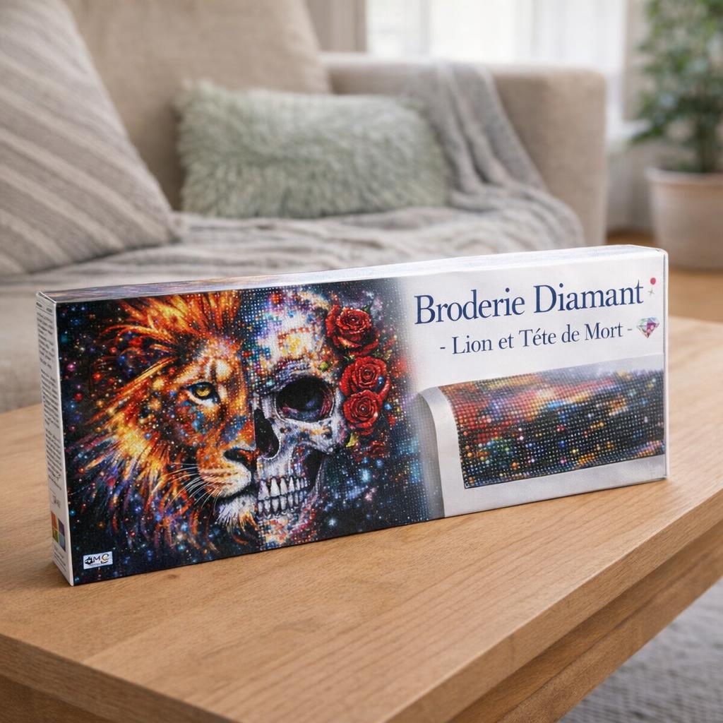 Broderie Diamant - Londres en fleurs