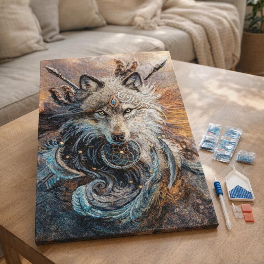 Broderie Diamant - Londres en fleurs