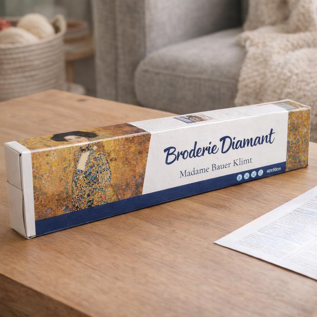 Broderie Diamant - Madame Bauer Klimt