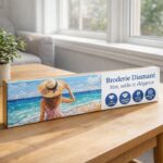 Broderie Diamant - Mer, sable et élégance