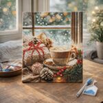 Broderie Diamant - Pause Café de Noël