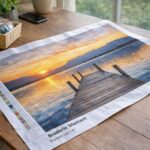 Broderie Diamant - Ponton sur Lac