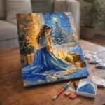 Broderie Diamant - Prière de la Veillée de Noël