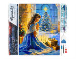 Broderie Diamant - Prière de la Veillée de Noël