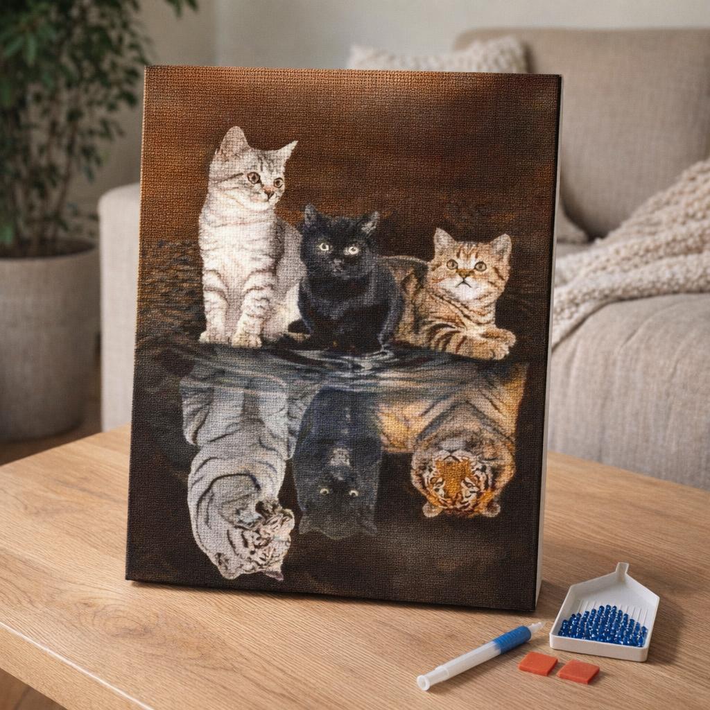 Broderie Diamant - Reflets Chatons