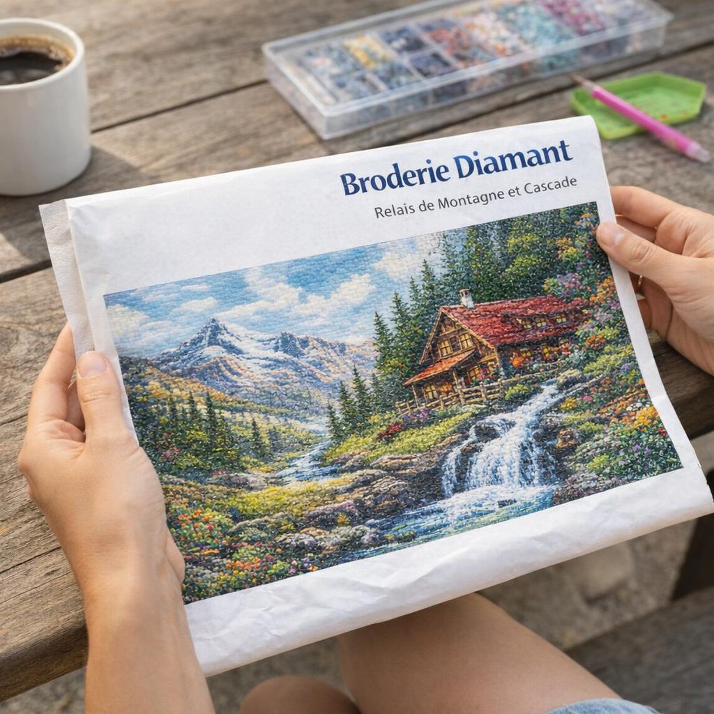 Relais montagne cascade