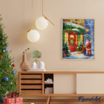 Broderie Diamant - Rencontre avec le Père Noël 2