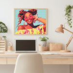 Broderie Diamant - Rire éclatant