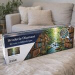 Broderie Diamant - Rivière et Bibliothèque
