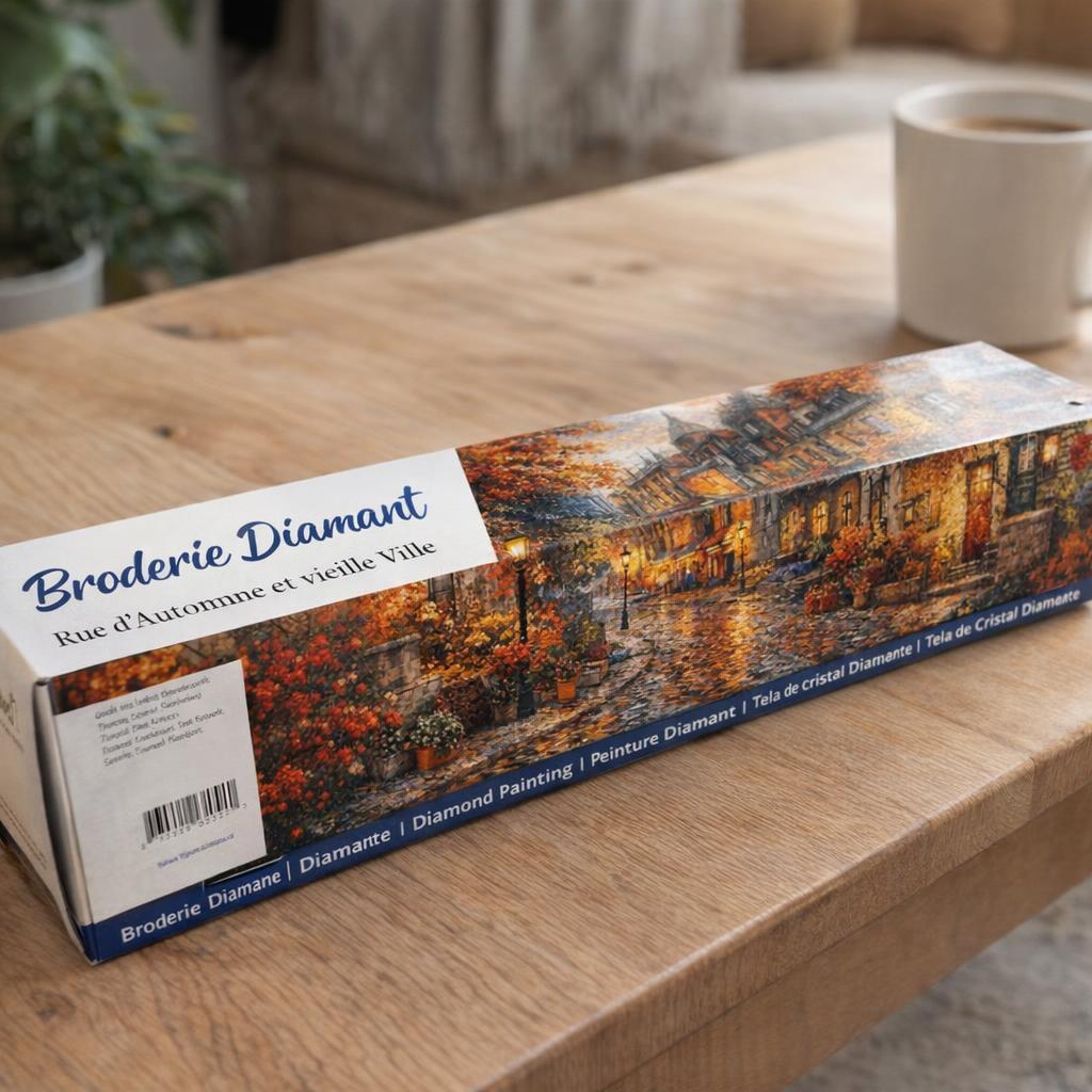 Broderie Diamant - Rue d'Automne et vieille Ville