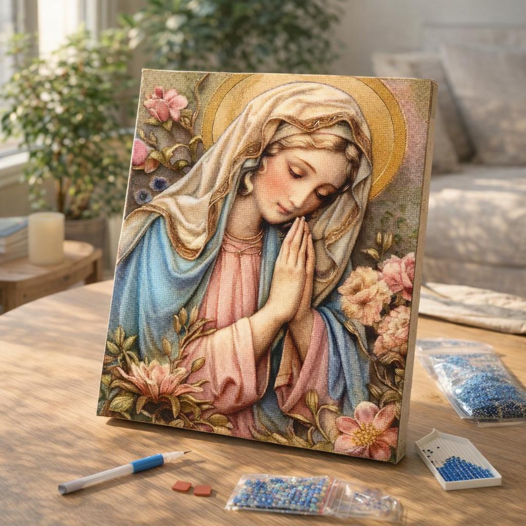 Broderie Diamant - Sanglier Coloré Abstrait