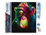 Broderie Diamant - Singe en Couleur