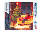 Broderie Diamant - Soirée de Noël tranquille