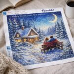 Broderie Diamant - Soirée d'Hiver Douillette