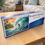 Broderie Diamant - Surf à Hawaï