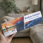 Broderie Diamant - Surfeuse à l'aube