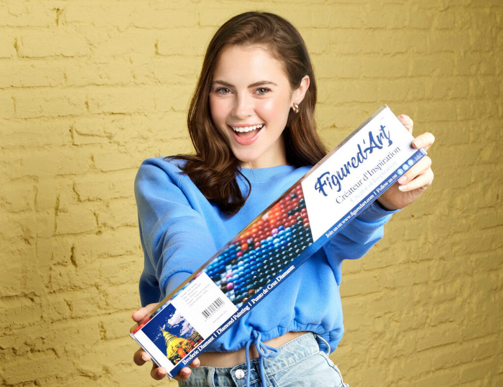 Broderie Diamant - Temple de Chiangmai