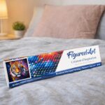 Broderie Diamant - Tigre Coloré Abstrait