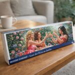 Broderie Diamant - Toast des Divas au Jardin