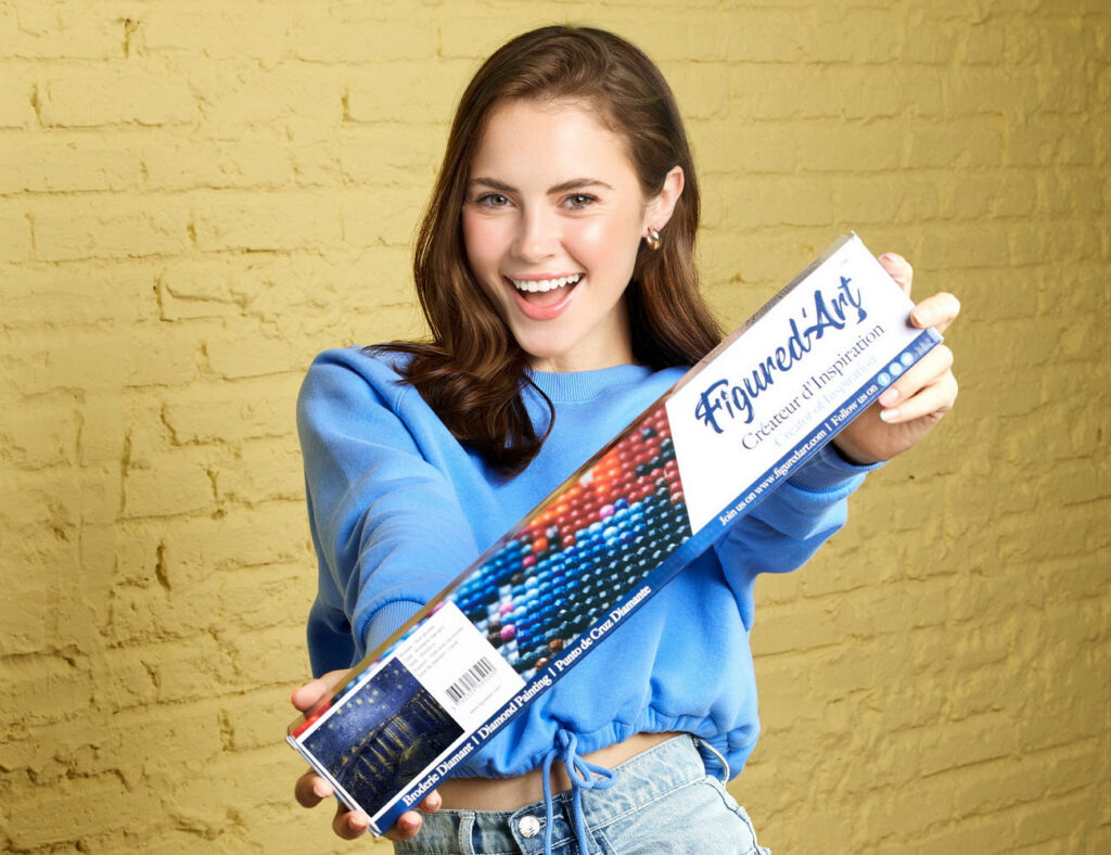 Broderie Diamant - Van Gogh Nuit Etoilée sur le Rhône