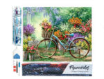 Broderie Diamant - Vélos et Fleurs