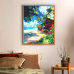 Broderie Diamant - Village de surf