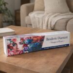 Broderie Diamant - Visage et Fleurs