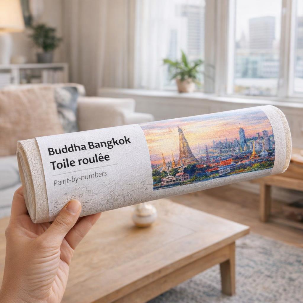 Buddha Bangkok toile