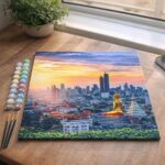 Buddha Bangkok - Toile roulée