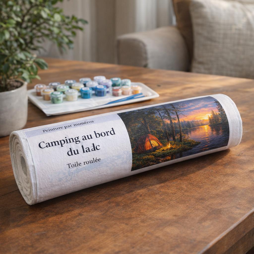 Camping bord du lac