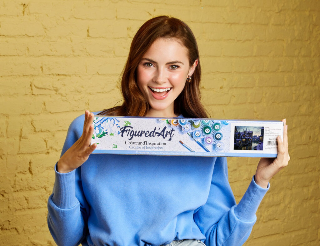 Canaux au crepuscule - Toile roulée