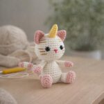Kit DIY crochet Amigurumi - Chat