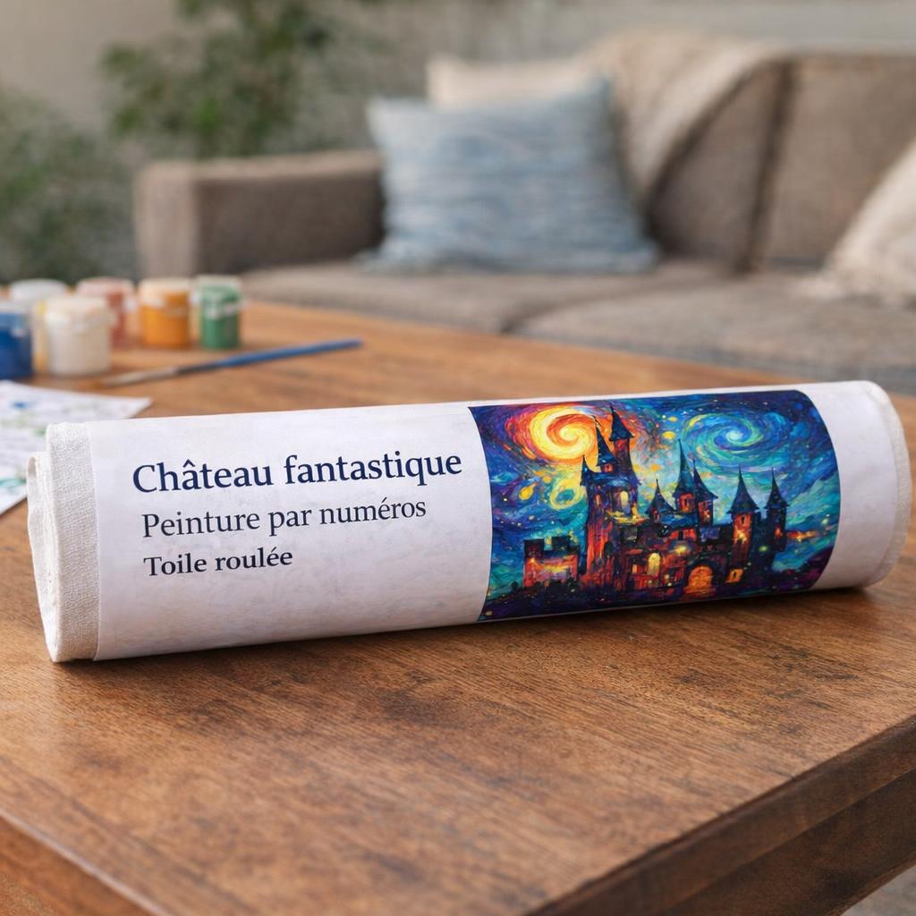 Château fantastique - Toile roulée