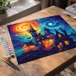 Château fantastique - Toile roulée