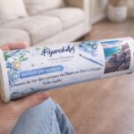 Chemin de Fer des Cerisiers en Fleurs au Bord de l’Océan - Toile roulée