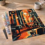 Club Art Déco - Toile roulée