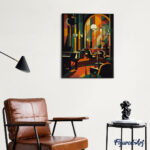 Club Art Déco - Toile roulée