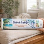 Club de la plage - Toile roulée
