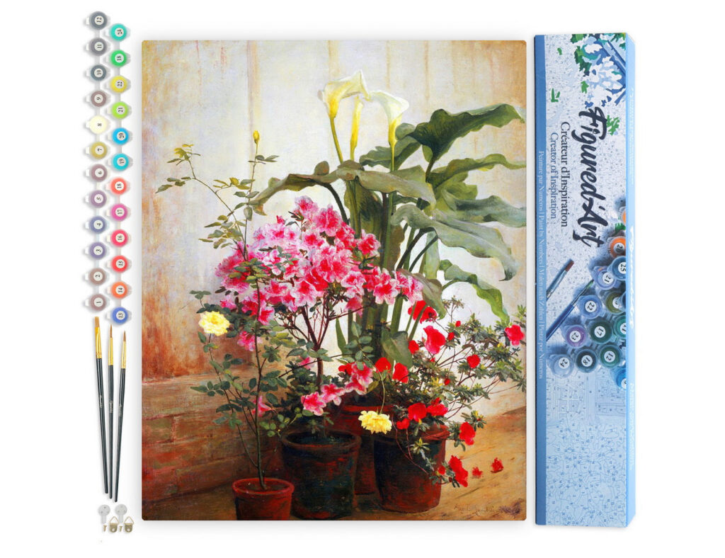 Côté d'une serre - George Cochran Lambdin - Toile roulée