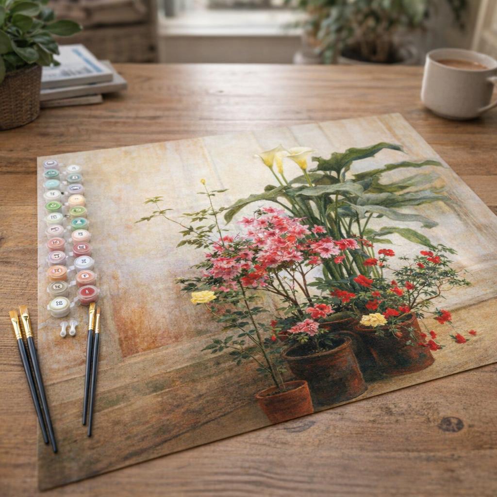 Côté d'une serre - George Cochran Lambdin - Toile roulée