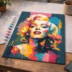 Diva Abstraite - Toile roulée