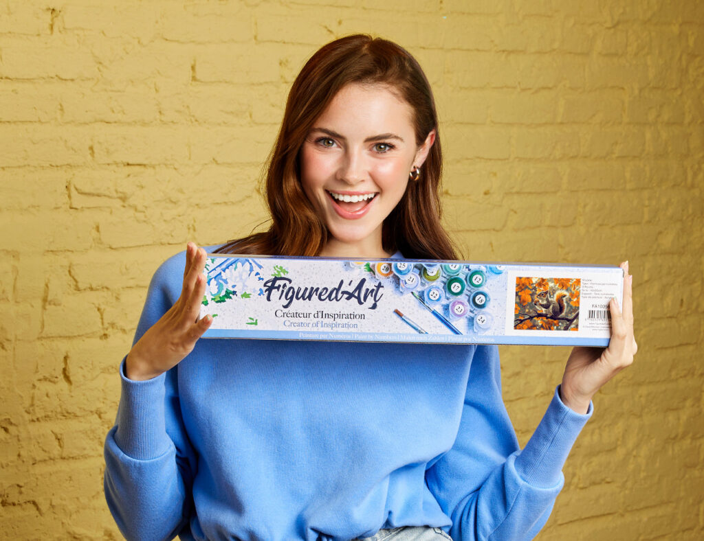 Écureuil en Automne - Toile roulée