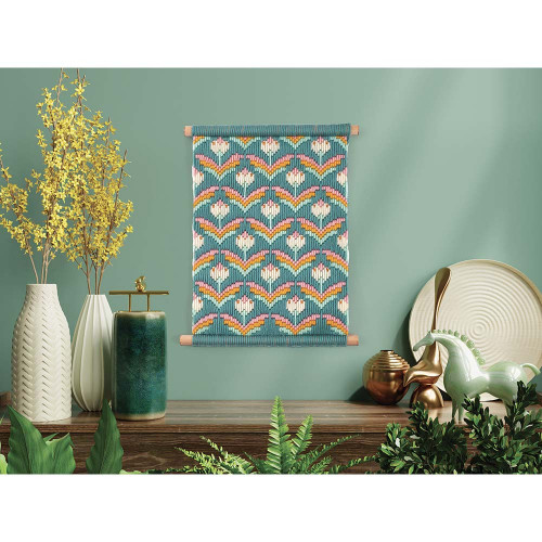 KIT CANEVAS "FLEURS TROPICALES"